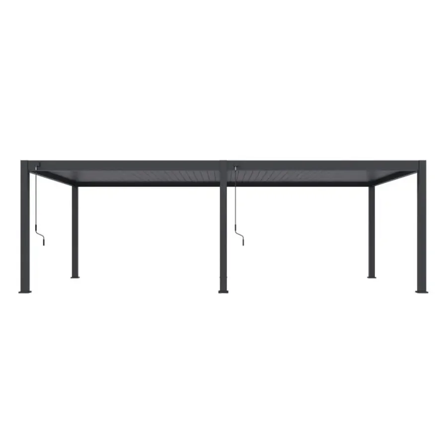 Terrasoverkappingen-Orion Premium overkapping - 400 x 800 cm - Antraciet