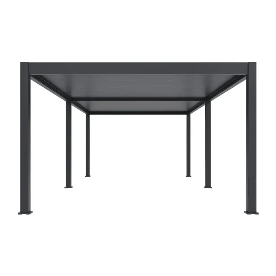 Terrasoverkappingen-Orion Premium overkapping - 400 x 800 cm - Antraciet