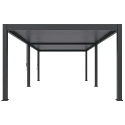 Terrasoverkappingen-Orion Premium overkapping - 400 x 800 cm - Antraciet
