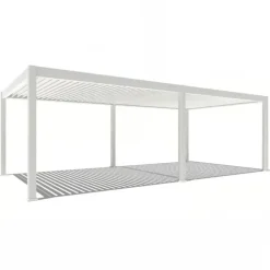 Orion Premium overkapping E-LED - 400 x 800 cm - wit