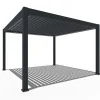 Orion Premium overkapping elektrisch met LED 400 x 400 antraciet