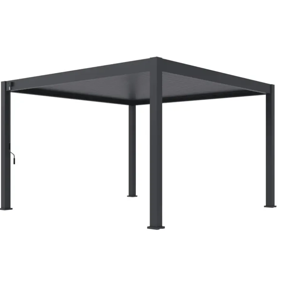 Orion Premium overkapping - 400 x 400 cm - Antraciet