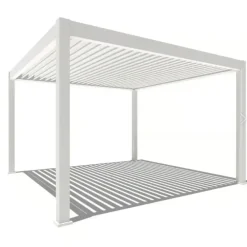 Terrasoverkappingen-Orion Premium overkapping E-LED - 400 x 400 cm - wit