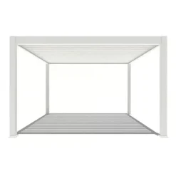 Terrasoverkappingen-Orion Premium overkapping E-LED - 400 x 400 cm - wit