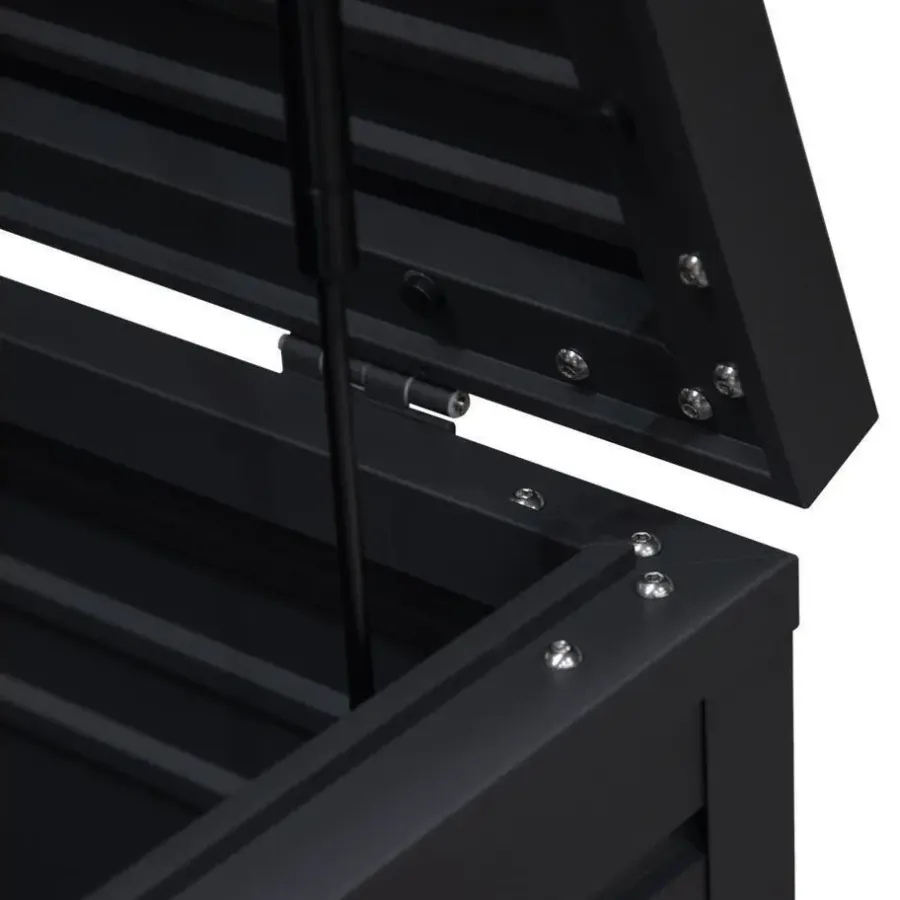 Orion Sit & Store aluminium opbergbox 280L antraciet