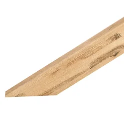 Tuintafels-Beliani ORISTANO - Tuintafel - Lichthout/Grijs - 190 x 100 cm - Beton