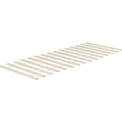 Kinderbedden-Beliani ORLU - Kinderbed - Wit - 90 x 200 cm - Dennenhout