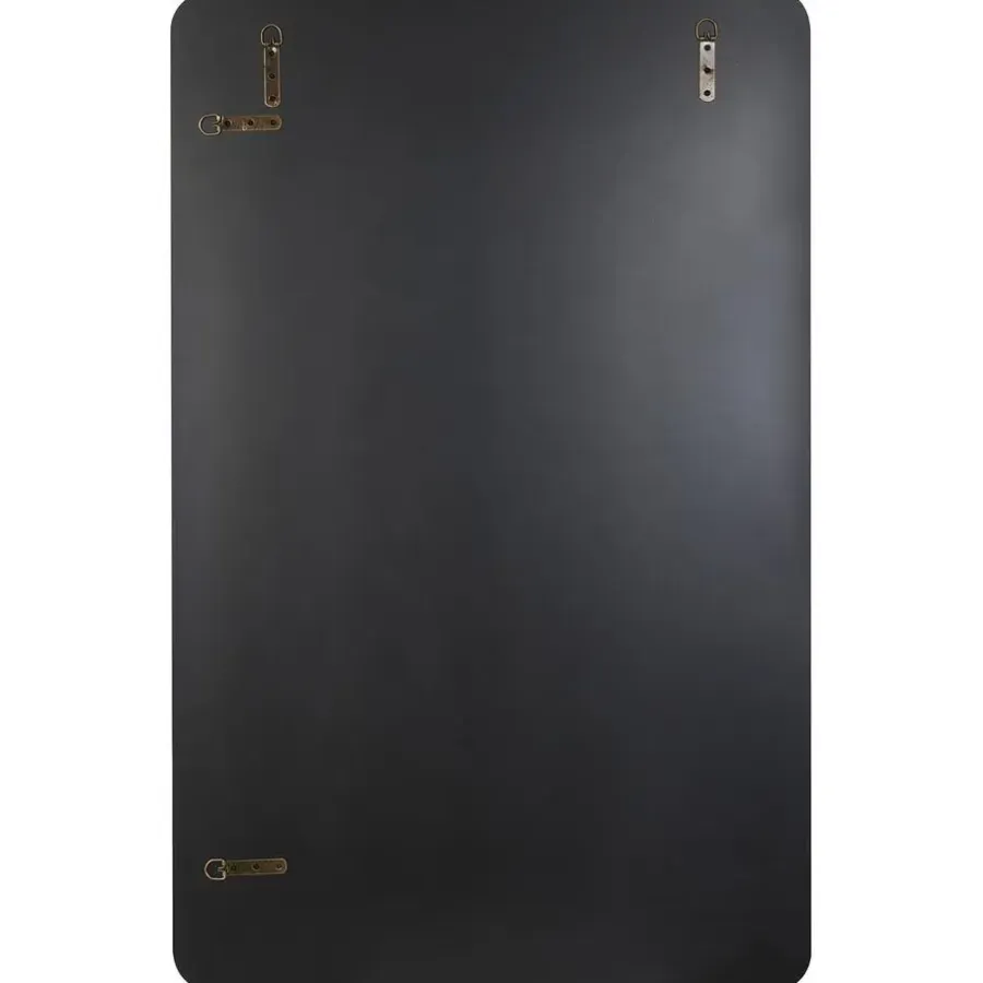 Spiegels-Beliani ORMES - Wandspiegel - Grijs - 70 x 110 cm - Glas
