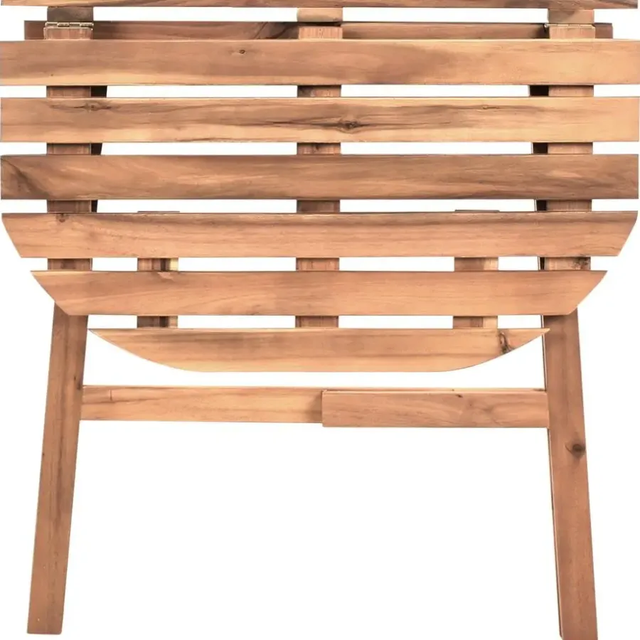 Tuintafels-Beliani OSIGO - Tuintafel - Bruin - Acaciahout