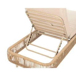 Beliani OSINI - Ligstoel - Natuurlijk - Rotan