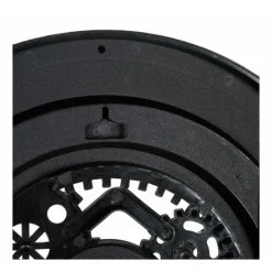 Merkloos Ostaria Wandklok/muur klok Industrial Vintage Metal - Dia 51 cm