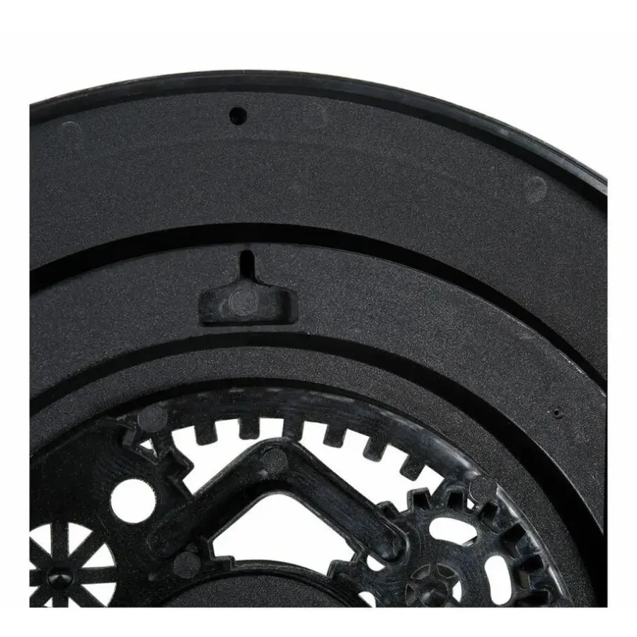 Merkloos Ostaria Wandklok/muur klok Industrial Vintage Metal - Dia 51 cm
