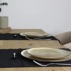 OTIX Dinerborden Bordenset 12 Persoons Goud Onderborden Kerst 27cm
