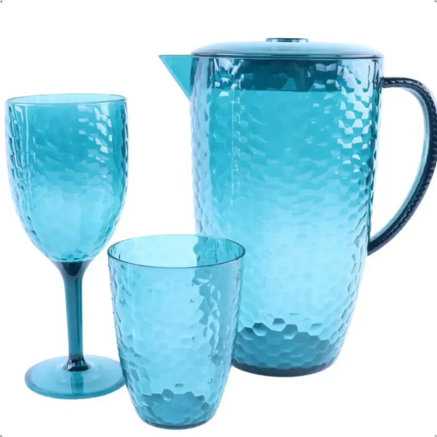 Waterglazen-OTIX Drinkglazen Wijnglazen Kan Harbor - Blauw