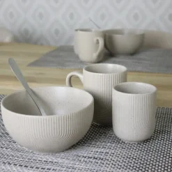 Koffieglazen-OTIX Koffiekopjes Met Oor Set van 12 Koffietassen Cappuccino Kop 300ML