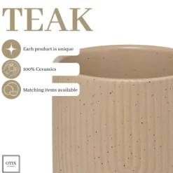 Serviessets-OTIX Koffiekopjes Set van 12 Kopjes Met Oor 300ml Zonder Oor 190ml