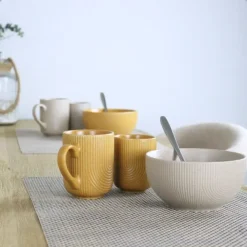 Koffieglazen-OTIX Koffiekopjes Zonder Oor Set van 12 Koffietassen Theemok 190ml