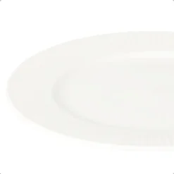 Borden-OTIX Ontbijtborden Bordenset 6 Persoons 20cm Dessertbord Ontbijtborden Wit Po...