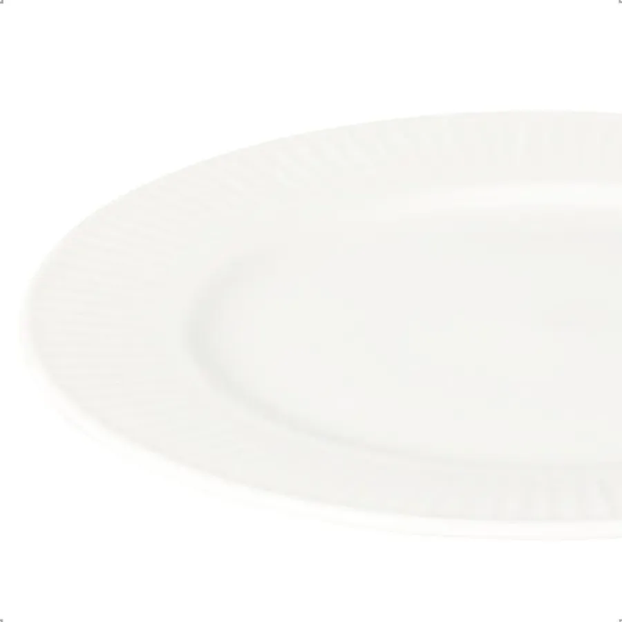Borden-OTIX Ontbijtborden Bordenset 6 Persoons 20cm Dessertbord Ontbijtborden Wit Po...