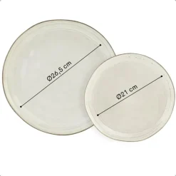 Serviessets-OTIX Serviesset 12 Delig Lily - Beige