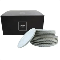 OTIX Serviesset 12 Delig Solis - Wit