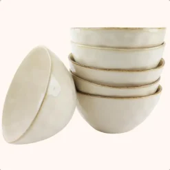 OTIX Soepkommen 6 Persoons Beige 620ml Keramiek