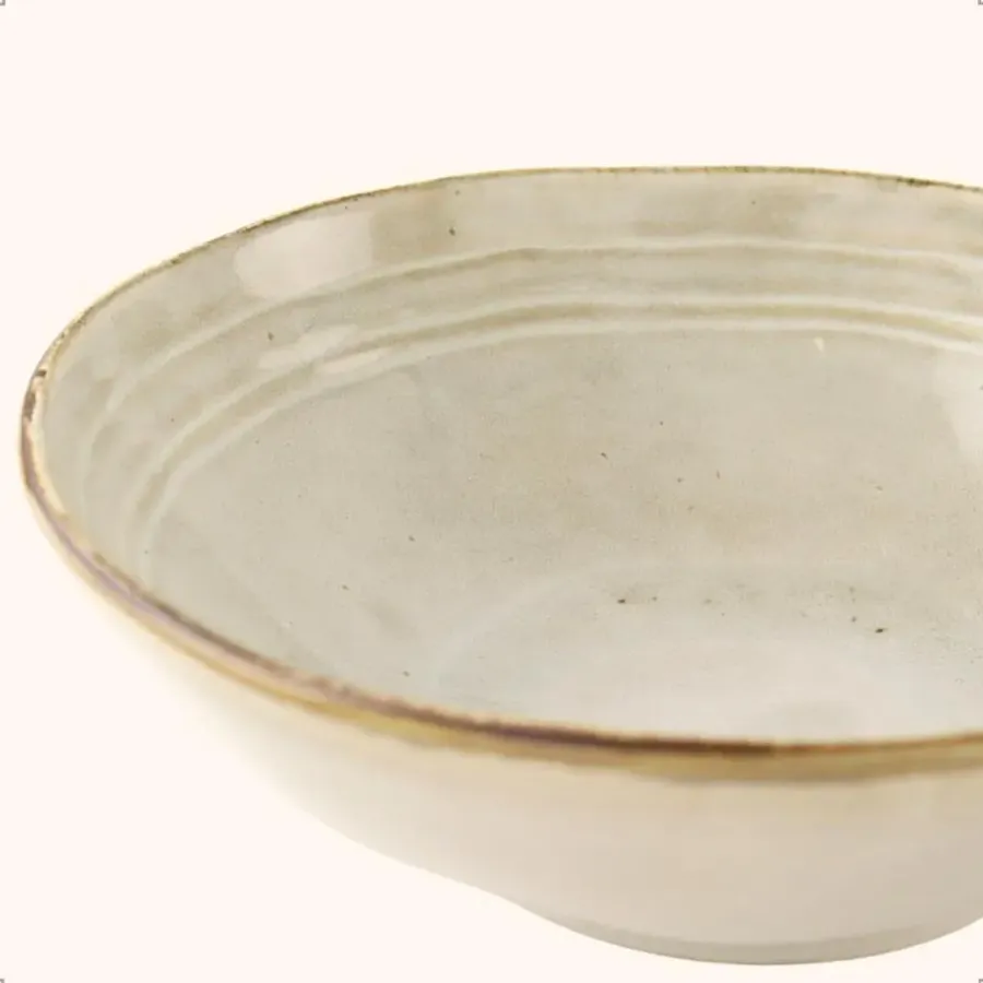 OTIX Soepkommen 6 Persoons Beige 15cm Soeptassen Keramiek LILY
