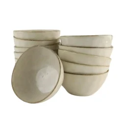 Kommen-OTIX Soepkommen 12 Persoons Beige 620ml Keramiek MAPLE