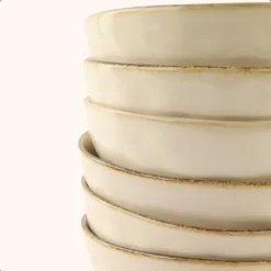 Kommen-OTIX Soepkommen 12 Persoons Beige 620ml Keramiek MAPLE