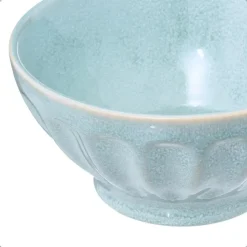 Kommen-OTIX Soepkommen Zonder Oor Set van 12 Schaaltjes 560ml Licht Blauw ELM