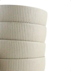 Kommen-OTIX Soepkommen Zonder Oor Set van 12 Schaaltjes 600ml Caramel TEAK