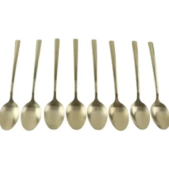Besteksets-OTIX Theelepels Koffielepels Kleine Lepels Set van 8