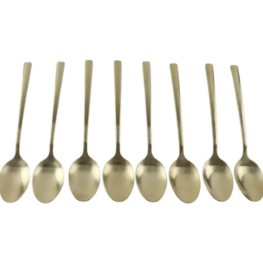 Besteksets-OTIX Theelepels Koffielepels Kleine Lepels Set van 8