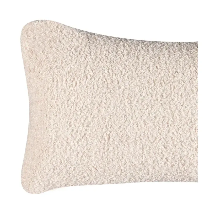 Fauteuils-Beliani OTSBY - Fauteuil - Beige - Bouclé