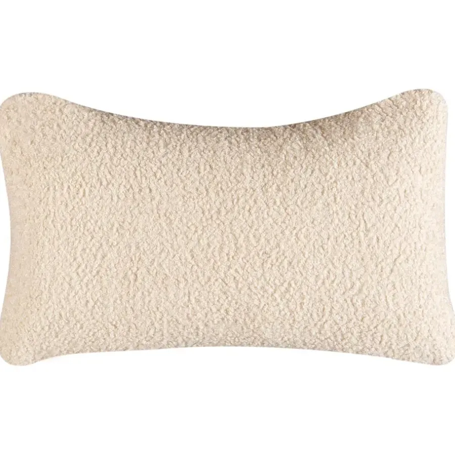Fauteuils-Beliani OTSBY - Fauteuil - Beige - Bouclé
