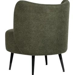 Beliani OTSBY - Fauteuil - Donkergroen - Bouclé