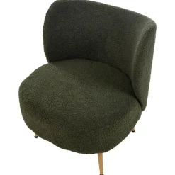 Fauteuils-Beliani OTSBY II - Fauteuil - Donkergroen - Bouclé