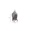 Barbecues En Accessoires-Outdoor Covers barbecue hoes Kamado - grijs - Ø80/20x80 cm
