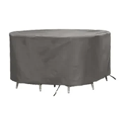 Tuinmeubelbeschermers-Outdoor Covers ovale tuinsethoes 245x200x80 cm