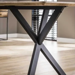 DH Interior Ovale Eettafel Hanna Eikenlook 190x90 cm