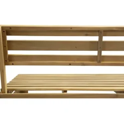 Leen Bakker Palletbank Perugia - naturel - 70x120x86 cm