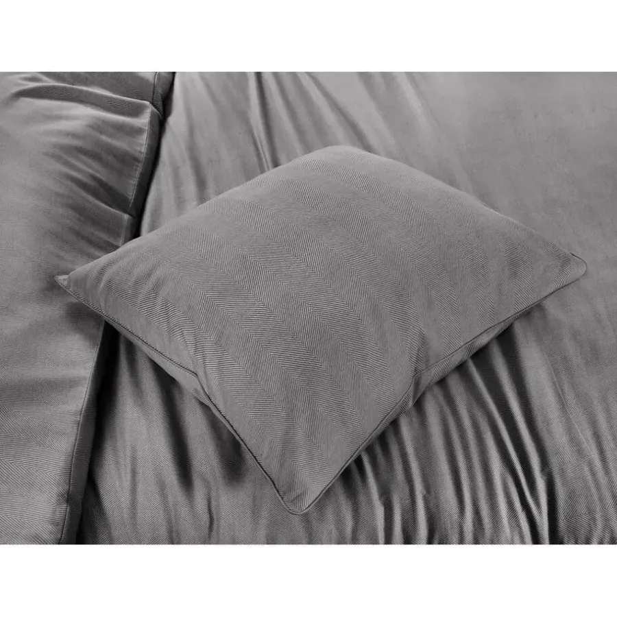 Papillon Beaufort Dekbedovertrek - Lits-jumeaux - 240x200/220 cm - Grijs