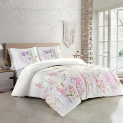 1-Persoons Dekbedovertrekken-Papillon dekbedovertrek Anna - 140x200/220 cm - Multi