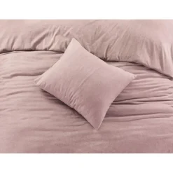 Papillon dekbedovertrek Brienz flanel - 140x200/220cm - Roze