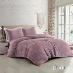 Papillon dekbedovertrek Dorit - 200x200/220 - Roze