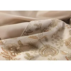 Dekbedovertrekken|1-Persoons Dekbedovertrekken-Papillon dekbedovertrek Freya - 140x200/220 - Beige