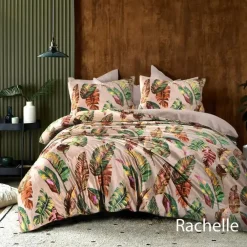 Lits-Jumeaux Dekbedovertrekken-Papillon dekbedovertrek Rachelle Velvet - 240x200/220 cm - Multi