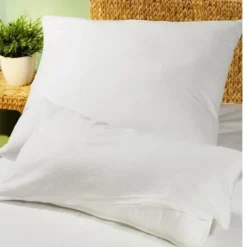 Matrasbeschermers En Moltons-Papillon hoeslaken - molton 100% katoen - 200x220 cm - Wit