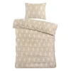 Papillon Jip Dekbedovertrek - Eenpersoons - 140x200/220 cm - Beige