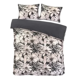 Papillon Luna Dekbedovertrek - Lits-jumeaux - 240x200/220 cm - Navy
